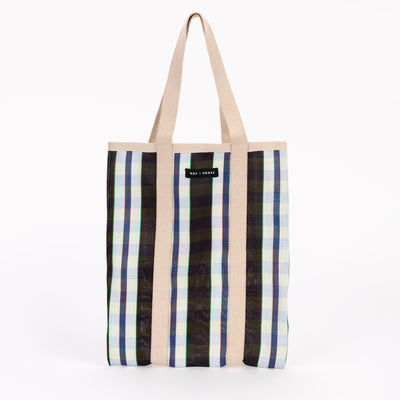 Tote Bag - Black, Cream & Navy