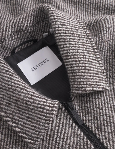 Marseille Twill Wool Jacket - Salt Pepper