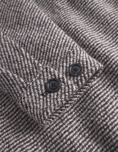 Marseille Twill Wool Jacket - Salt Pepper
