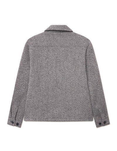 Marseille Twill Wool Jacket - Salt Pepper