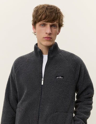 Creed Teddy Jacket - Asphalt