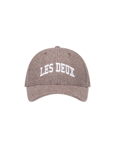 Les Deux Wool Baseball Cap - Mountain Grey Melange