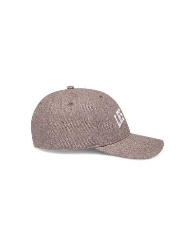 Les Deux Wool Baseball Cap - Mountain Grey Melange