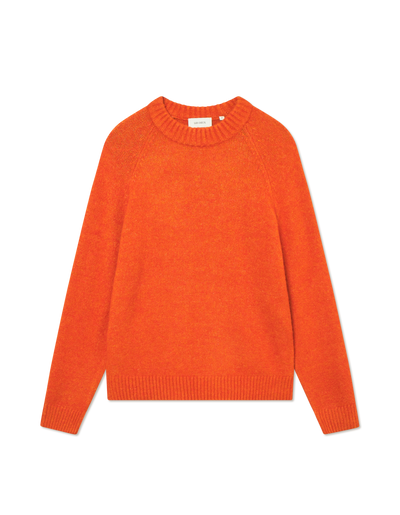 Gilbert Crewneck Knit - Gold Flame