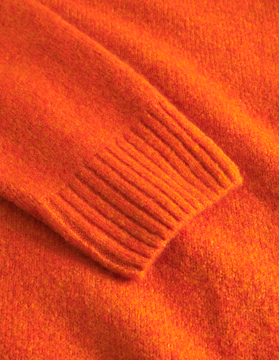 Gilbert Crewneck Knit - Gold Flame