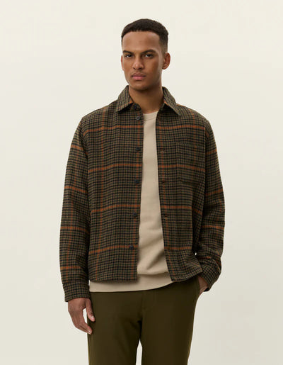 Kody Houndsworth Overshirt - Teak