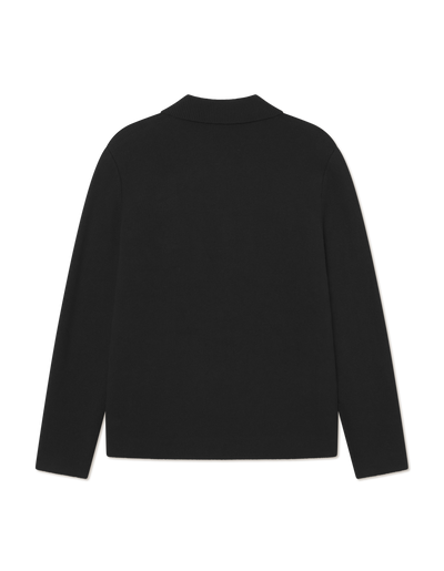 Fischer Cotton Milano Overshirt - Black