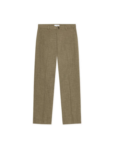 Randall Melange Suit Pants - Teak Brown