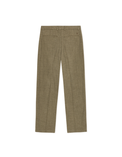 Randall Melange Suit Pants - Teak Brown