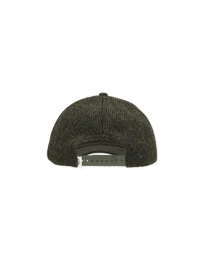 Core Herringbone Baseball Cap - Rifle Green