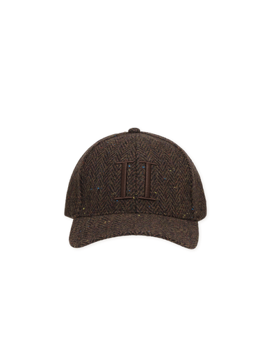 Core Herringbone Baseball Cap - Mole Brown