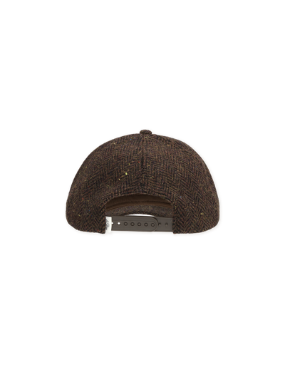 Core Herringbone Baseball Cap - Mole Brown
