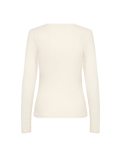 Kisa 2 Blouse - Turtledove Cream