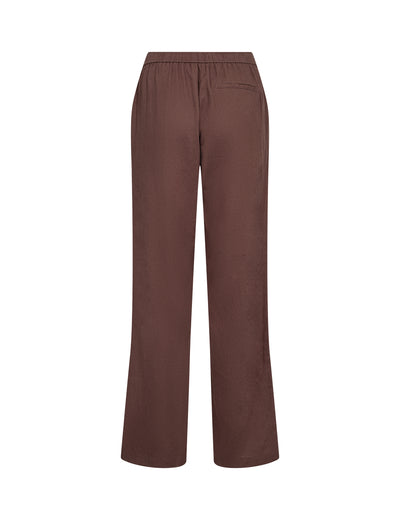 Naja 7 Linen Mix Trousers - Brown