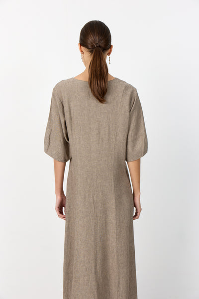 Naja 52 Dress - Camel