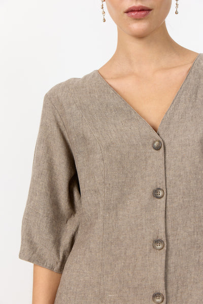 Naja 52 Dress - Camel
