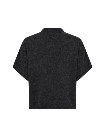 Ismaila 16 Short Sleeved Knit - Dark Grey
