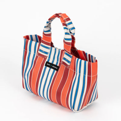 Micro Shopper Bag - Orange/Red Mixed
