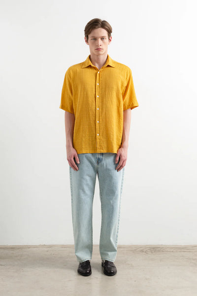 Straw Land Shirt - Plain Mustard