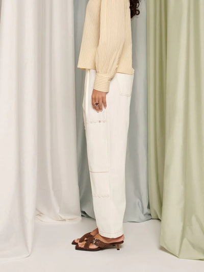 Leda Jeans - Pearl Ivory