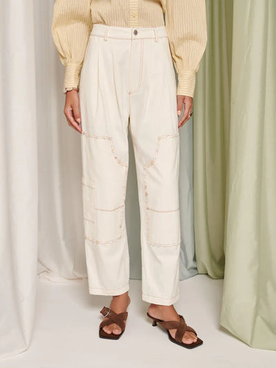 Leda Jeans - Pearl Ivory