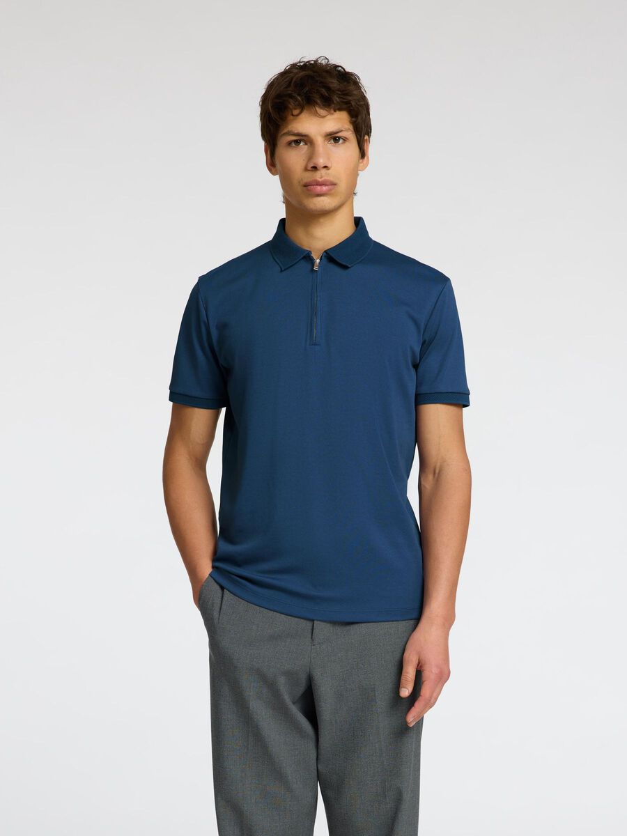 Fave Zip Polo - Oceana