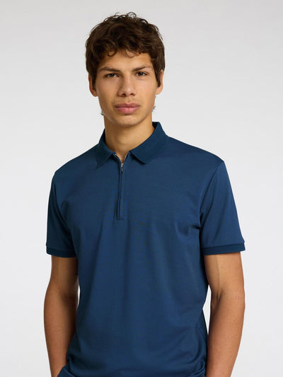 Fave Zip Polo - Oceana