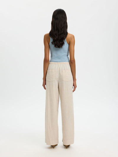 Anna O-Neck Tank - Dusty Blue