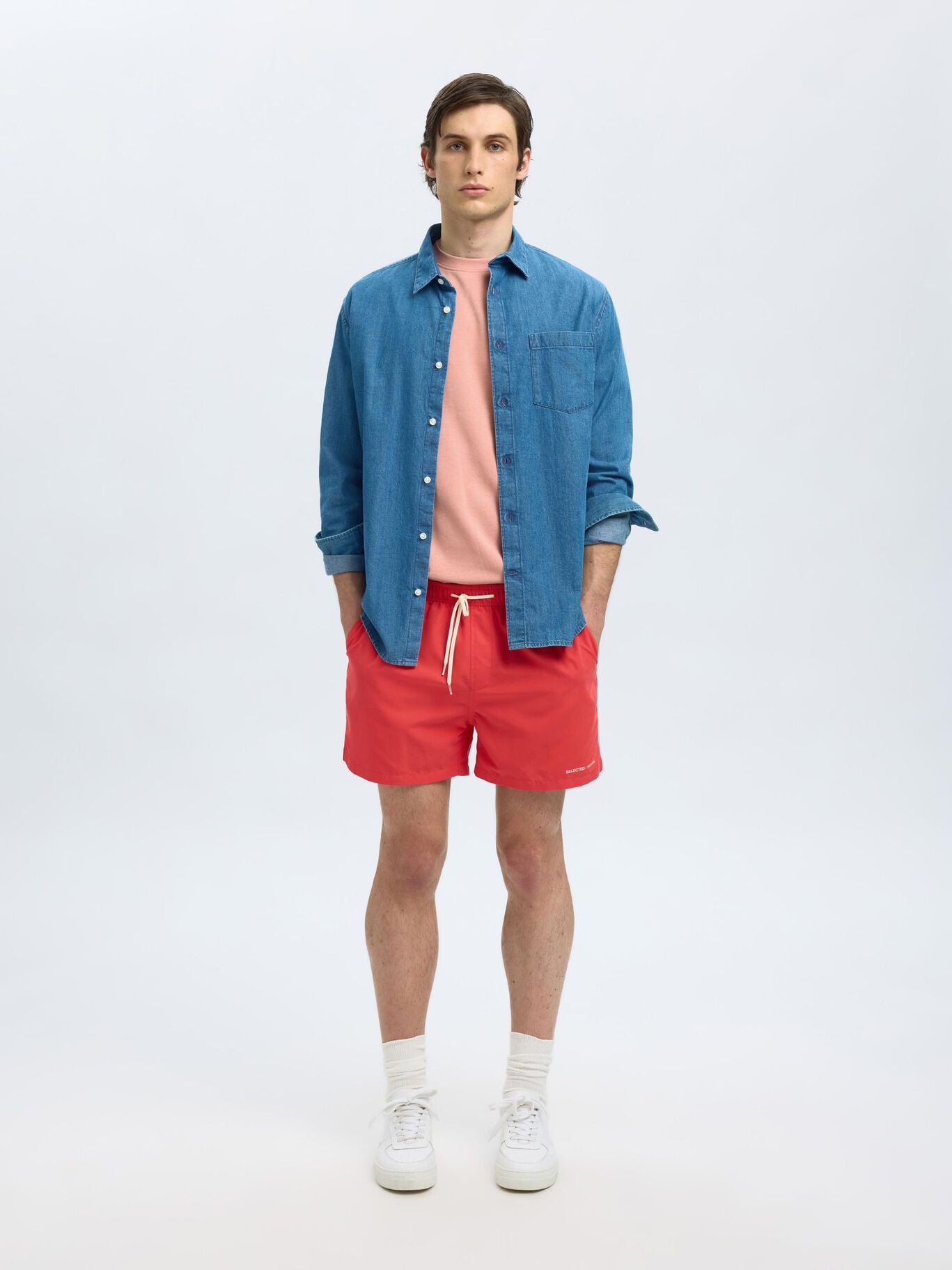 Oscar Loose O Neck Tee - Rose Tan