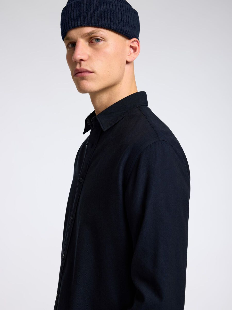 Mason Merino Sailor Wool Beanie - Sky Captain