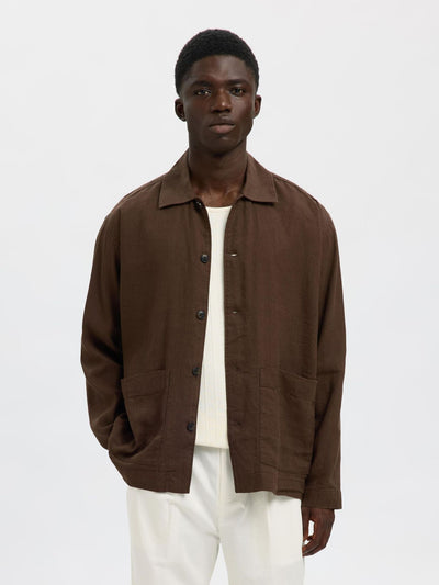 Relaxed Tony Overshirt - Demitasse