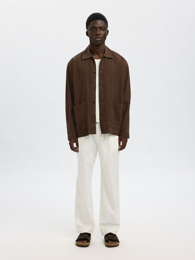 Relaxed Tony Overshirt - Demitasse