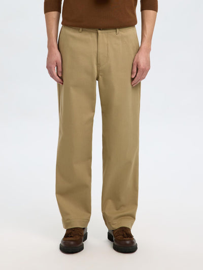 Harry 220 Twill Loose Pant - Chinchilla