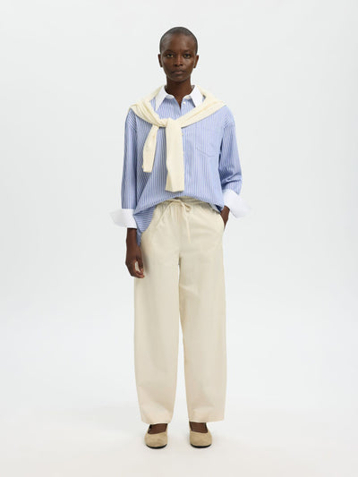 Juma Loose Barrel Pants - Birch