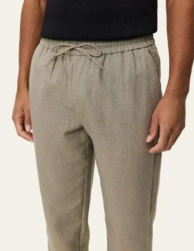 Patrick Linen Pants - Laurel Oak Sand