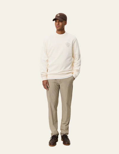 Ben Faience Sweatshirt - Eggnog White