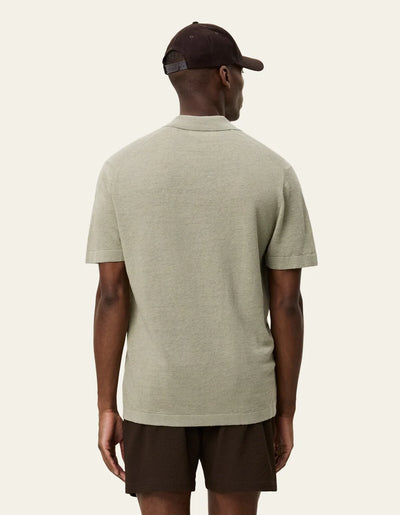 Emmanuel Polo Knit - Tea Green