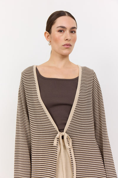 Lily 2 Cardigan - Dark Sand