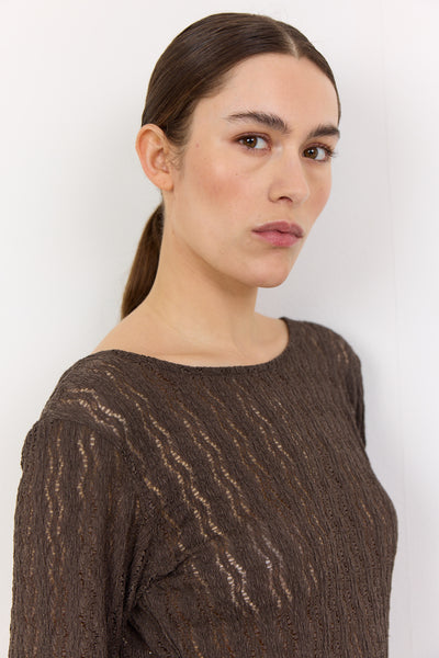 Laica Dress - Dark Brown