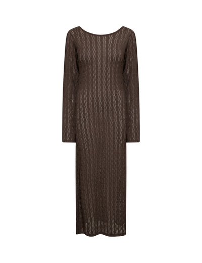 Laica Dress - Dark Brown