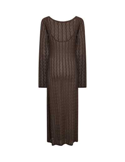 Laica Dress - Dark Brown