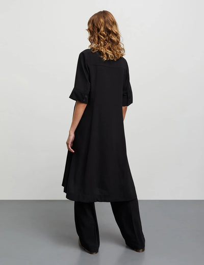 Light Crepe Margot Dress - Black