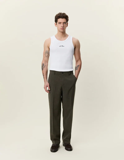 Como Slack Pants - Olive Night