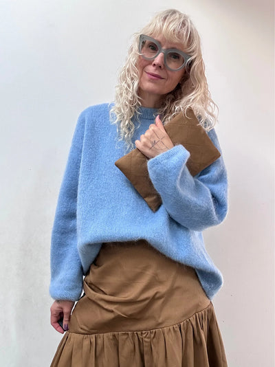 Celeste Pouch Bag - Golden Brown