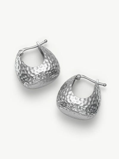 Jude Hoops - Sterling Silver