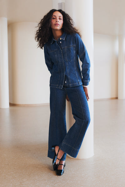 Frilla 6 Jeans - Marine Blue