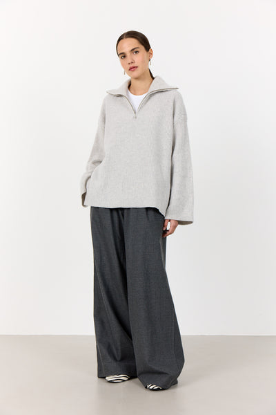 Perle 10 Pullover - Rock Grey Melange