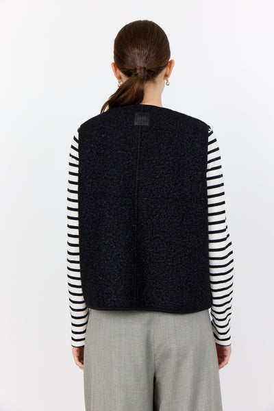 Nissa 1 Waistcoat - Black