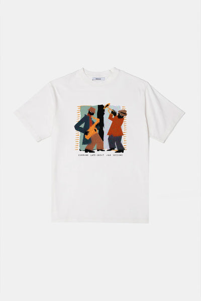 Jam T-Shirt - Plain Off White