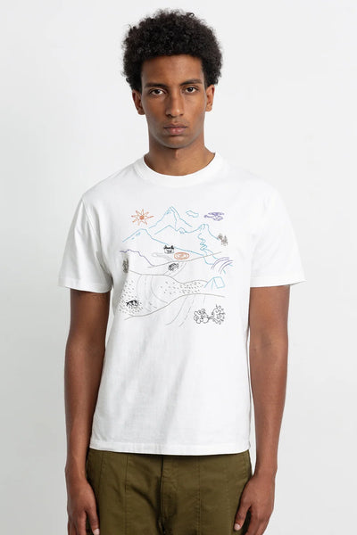 Outdoors T-Shirt - Plain White